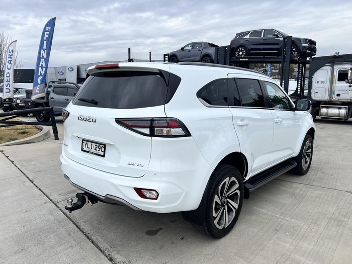 2021 Isuzu MU-X LS-T MY21 4X4 Dual Range Mineral White