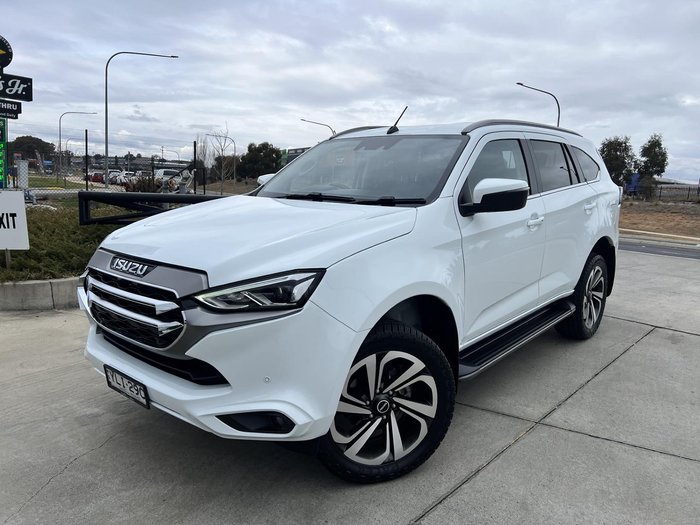 2021 Isuzu MU-X LS-T MY21 4X4 Dual Range Mineral White