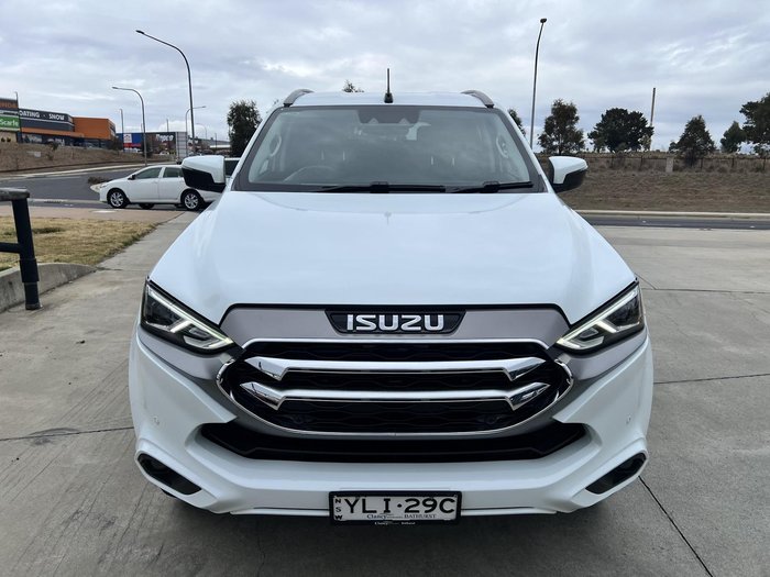 2021 Isuzu MU-X LS-T MY21 4X4 Dual Range Mineral White