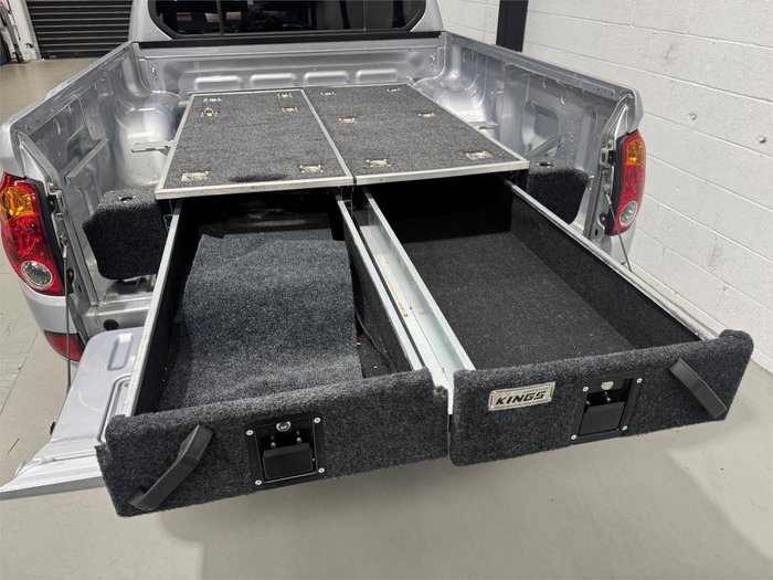 2010 Mitsubishi Triton GLX-R MN MY10 4X4 Dual Range Cool Silver