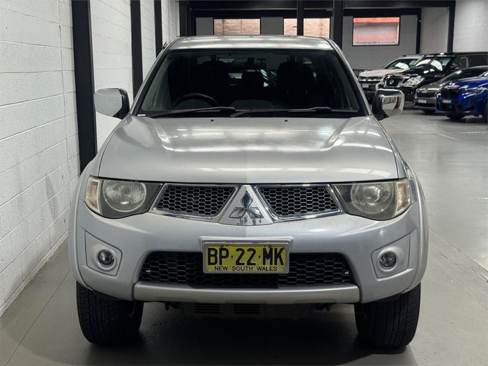 2010 Mitsubishi Triton GLX-R MN MY10 4X4 Dual Range Cool Silver