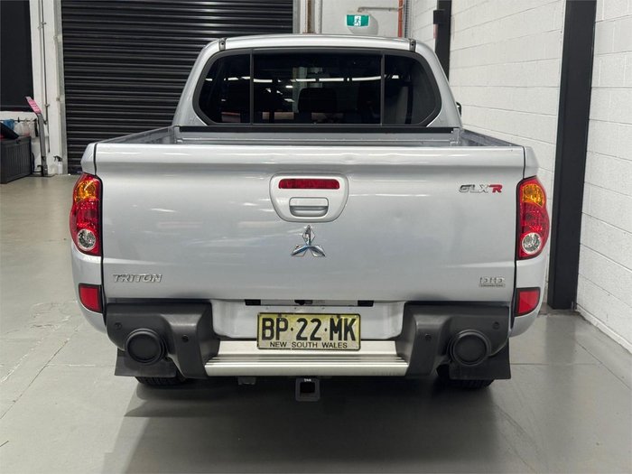 2010 Mitsubishi Triton GLX-R MN MY10 4X4 Dual Range Cool Silver