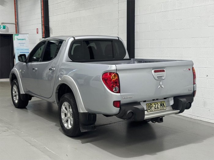 2010 Mitsubishi Triton GLX-R MN MY10 4X4 Dual Range Cool Silver