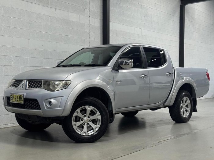 2010 Mitsubishi Triton GLX-R MN MY10 4X4 Dual Range Cool Silver