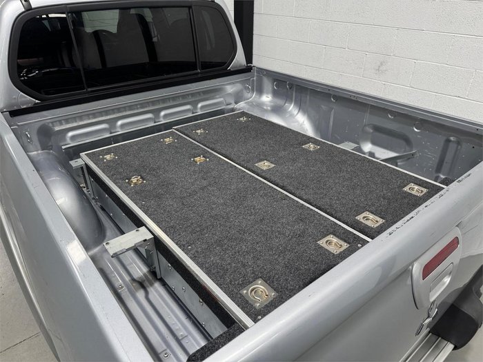 2010 Mitsubishi Triton GLX-R MN MY10 4X4 Dual Range Cool Silver