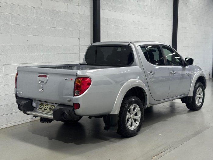 2010 Mitsubishi Triton GLX-R MN MY10 4X4 Dual Range Cool Silver