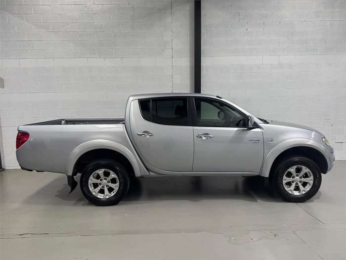 2010 Mitsubishi Triton GLX-R MN MY10 4X4 Dual Range Cool Silver