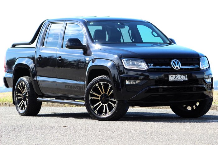 2019 Volkswagen Amarok TDI550 Canyon 2H MY20 4X4 Constant Deep Black