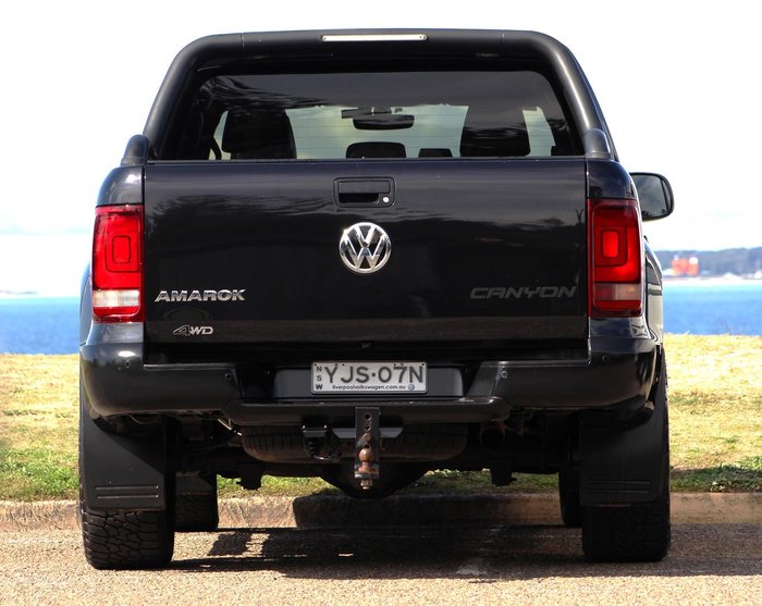 2019 Volkswagen Amarok TDI550 Canyon 2H MY20 4X4 Constant Deep Black