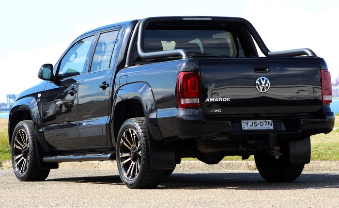 2019 Volkswagen Amarok TDI550 Canyon 2H MY20 4X4 Constant Deep Black