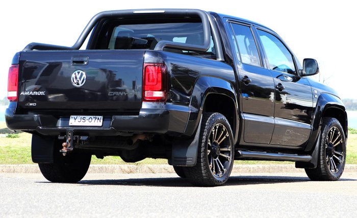 2019 Volkswagen Amarok TDI550 Canyon 2H MY20 4X4 Constant Deep Black