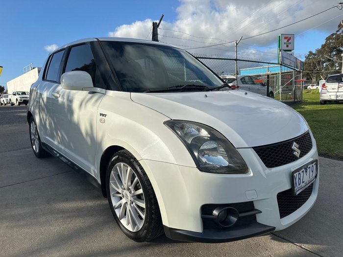 2009 Suzuki Swift Sport RS416 White Pearl