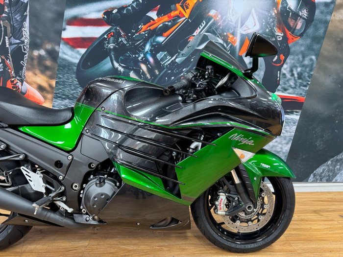 2018 Kawasaki NINJA ZX-14R (BREMBO OHLINS) BLAZED GREEN/METALLIC GRAY