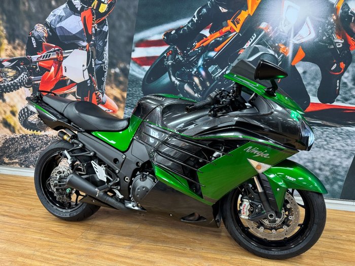 2018 Kawasaki NINJA ZX-14R (BREMBO OHLINS) BLAZED GREEN/METALLIC GRAY