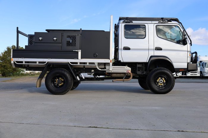 2023 Fuso Canter 4X4 Fuso Canter 4x4 Crew Cab with Alloy Tray Silver