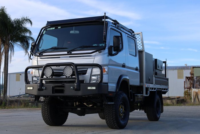 2023 Fuso Canter 4X4 Fuso Canter 4x4 Crew Cab with Alloy Tray Silver