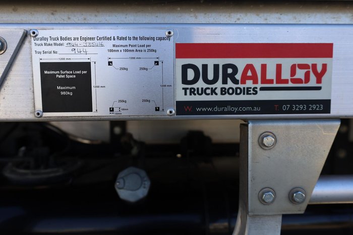 2023 Fuso Canter 4X4 Fuso Canter 4x4 Crew Cab with Alloy Tray Silver
