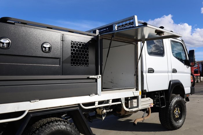 2023 Fuso Canter 4X4 Fuso Canter 4x4 Crew Cab with Alloy Tray Silver