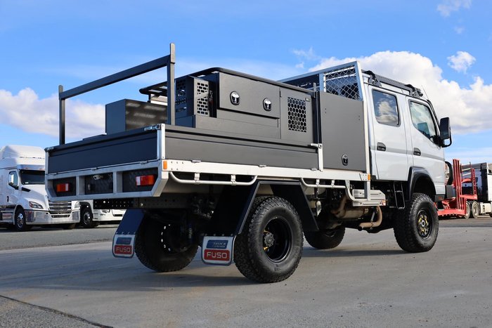 2023 Fuso Canter 4X4 Fuso Canter 4x4 Crew Cab with Alloy Tray Silver