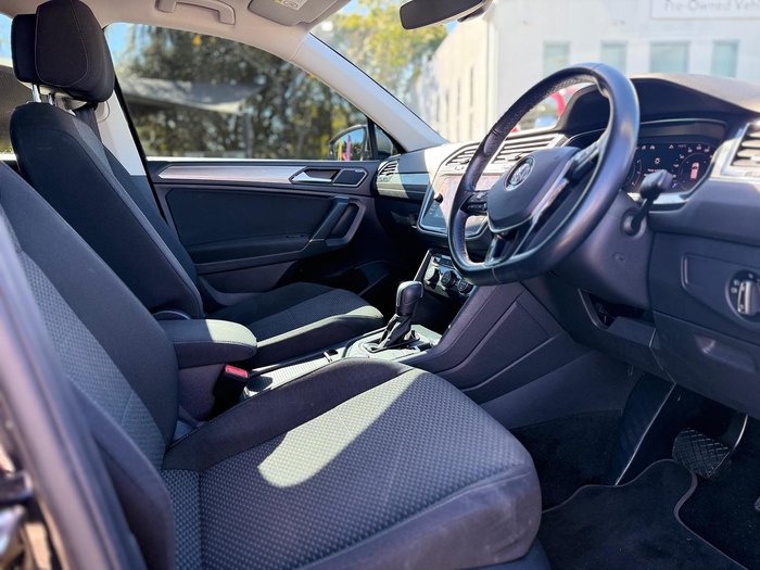 2019 Volkswagen Tiguan 132TSI Comfortline Allspace 5N MY20 Four Wheel Drive Deep Black