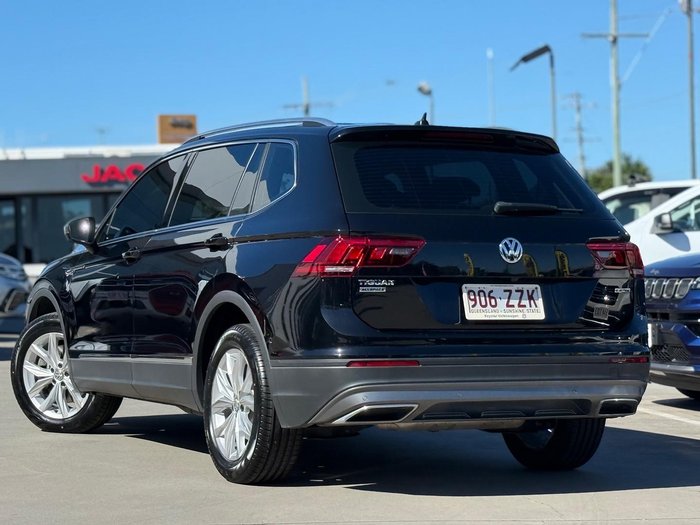 2019 Volkswagen Tiguan 132TSI Comfortline Allspace 5N MY20 Four Wheel Drive Deep Black