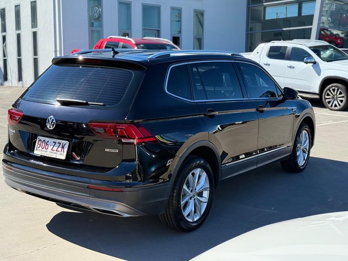 2019 Volkswagen Tiguan 132TSI Comfortline Allspace 5N MY20 Four Wheel Drive Deep Black