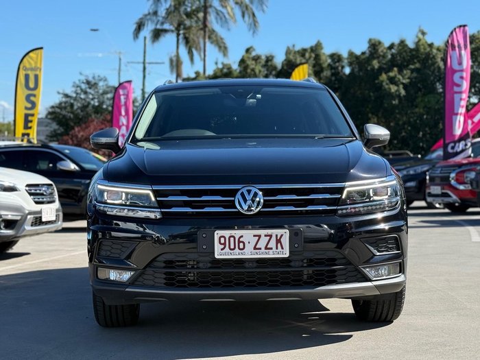 2019 Volkswagen Tiguan 132TSI Comfortline Allspace 5N MY20 Four Wheel Drive Deep Black