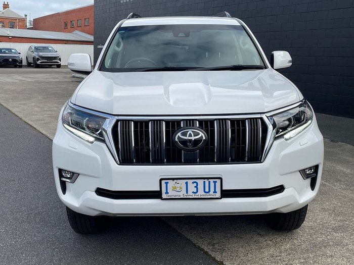 2020 Toyota Landcruiser Prado GXL GDJ150R 4X4 Dual Range White