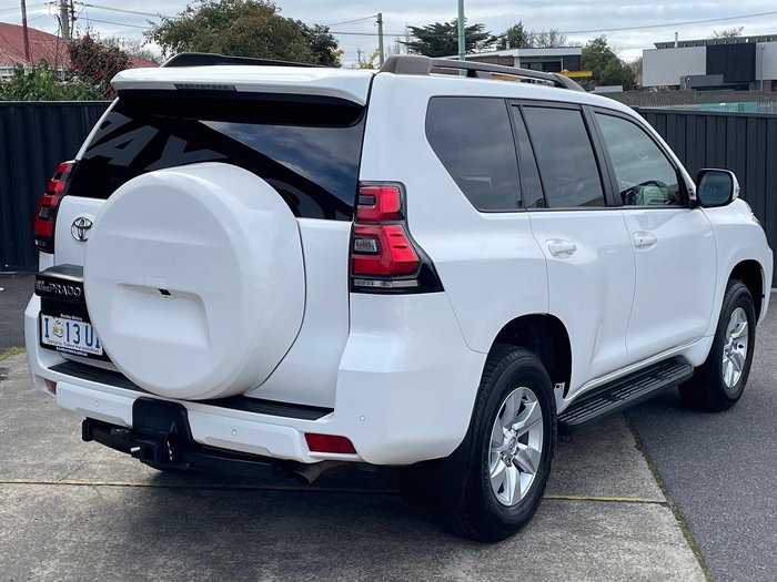 2020 Toyota Landcruiser Prado GXL GDJ150R 4X4 Dual Range White