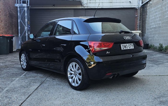 2014 Audi A1 Attraction 8X MY14 Brilliant Black