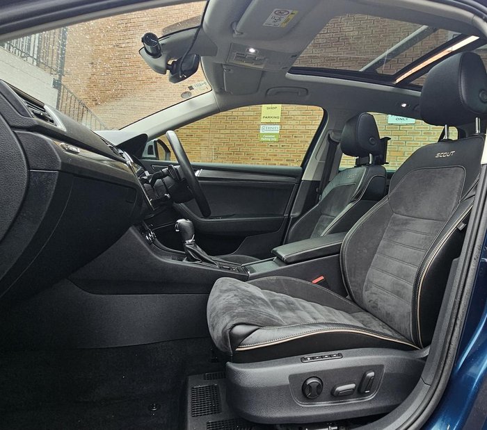 2020 SKODA Superb 200TSI Scout NP MY21 4X4 Constant Lava Blue