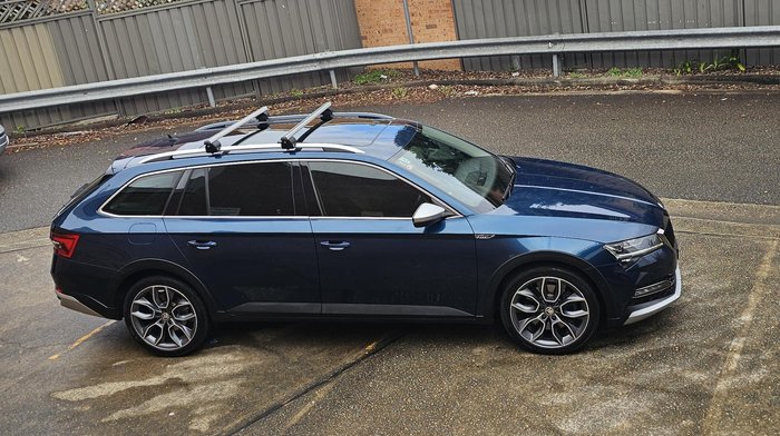 2020 SKODA Superb 200TSI Scout NP MY21 4X4 Constant Lava Blue