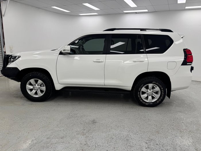2020 Toyota Landcruiser Prado GXL GDJ150R 4X4 Dual Range Glacier White