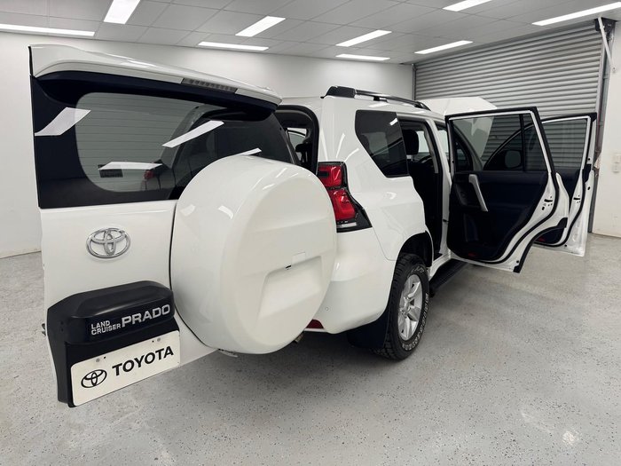 2020 Toyota Landcruiser Prado GXL GDJ150R 4X4 Dual Range Glacier White