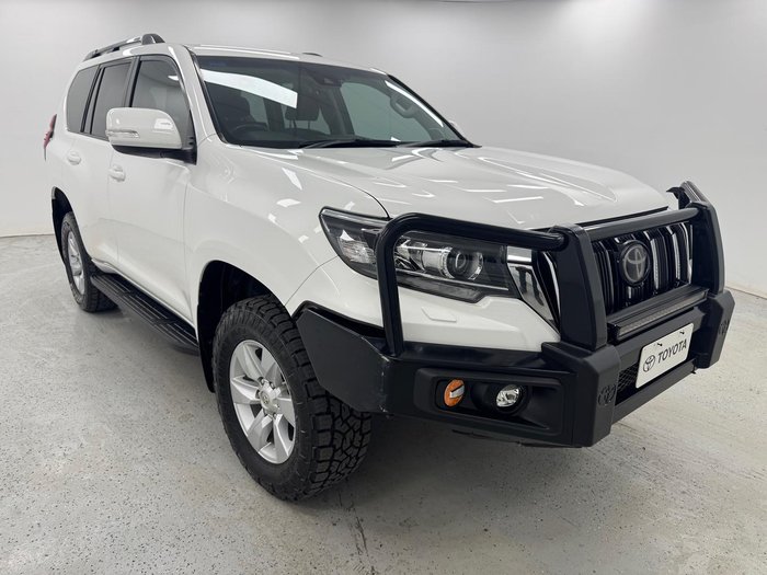 2020 Toyota Landcruiser Prado GXL GDJ150R 4X4 Dual Range Glacier White