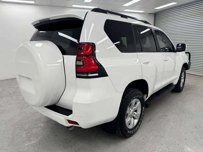 2020 Toyota Landcruiser Prado GXL GDJ150R 4X4 Dual Range Glacier White