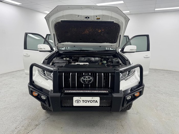 2020 Toyota Landcruiser Prado GXL GDJ150R 4X4 Dual Range Glacier White