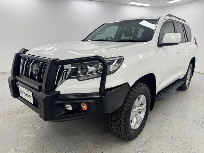 2020 Toyota Landcruiser Prado GXL GDJ150R 4X4 Dual Range Glacier White