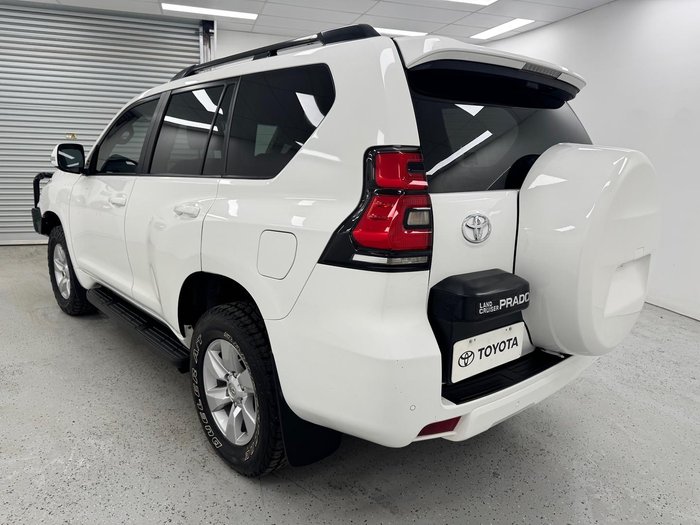 2020 Toyota Landcruiser Prado GXL GDJ150R 4X4 Dual Range Glacier White