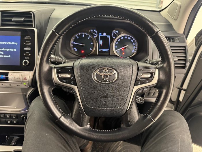 2020 Toyota Landcruiser Prado GXL GDJ150R 4X4 Dual Range Glacier White