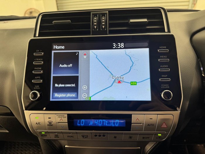 2020 Toyota Landcruiser Prado GXL GDJ150R 4X4 Dual Range Glacier White