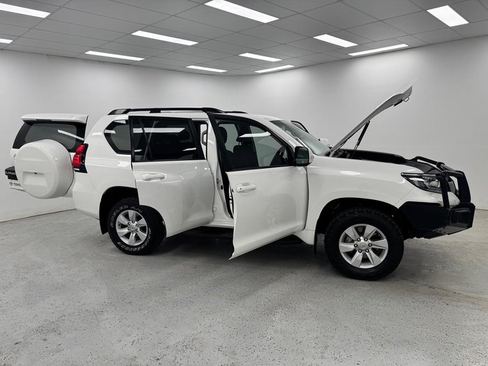 2020 Toyota Landcruiser Prado GXL GDJ150R 4X4 Dual Range Glacier White