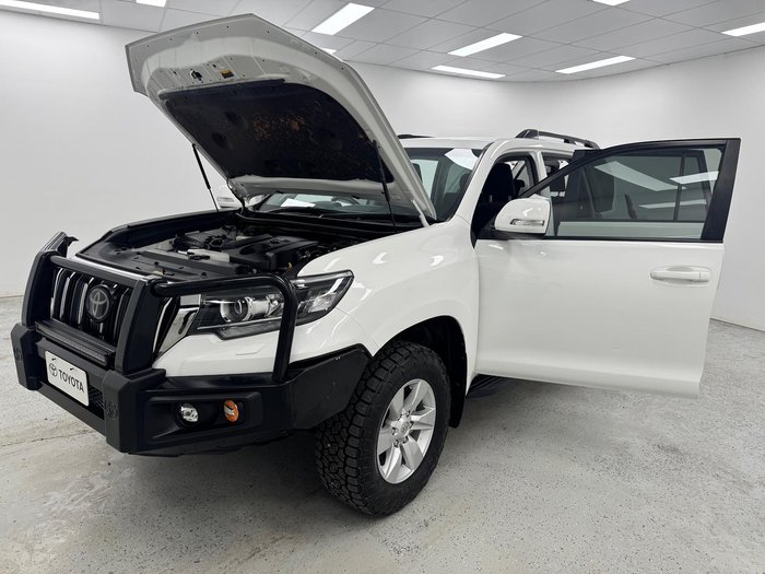 2020 Toyota Landcruiser Prado GXL GDJ150R 4X4 Dual Range Glacier White