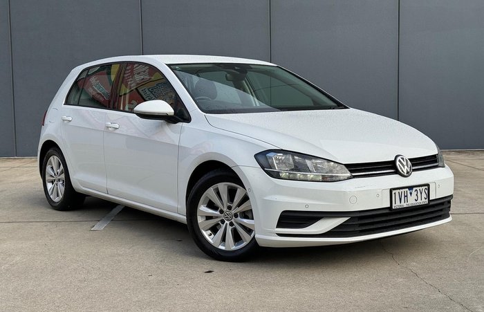 2018 Volkswagen Golf 110TSI Trendline 7.5 MY18 Pure White