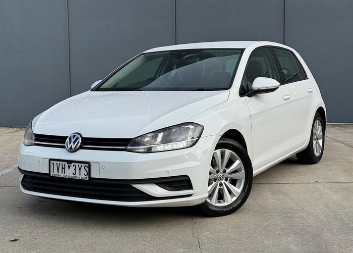 2018 Volkswagen Golf 110TSI Trendline 7.5 MY18 Pure White