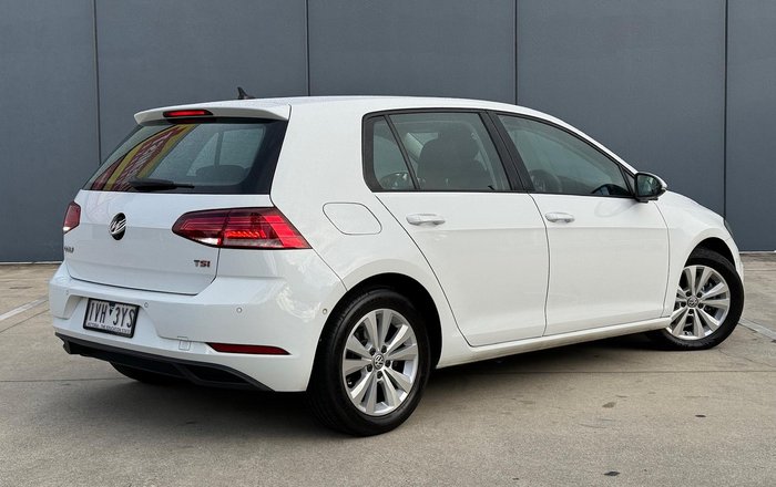 2018 Volkswagen Golf 110TSI Trendline 7.5 MY18 Pure White