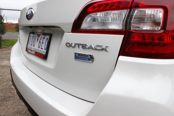 2019 Subaru Outback 2.0D 5GEN MY19 AWD Crystal White