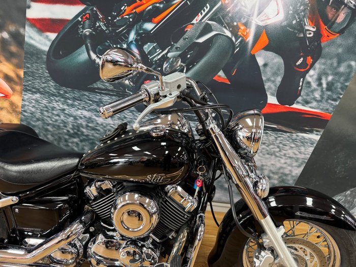 2018 Yamaha XVS650A V-STAR CLASSIC Black