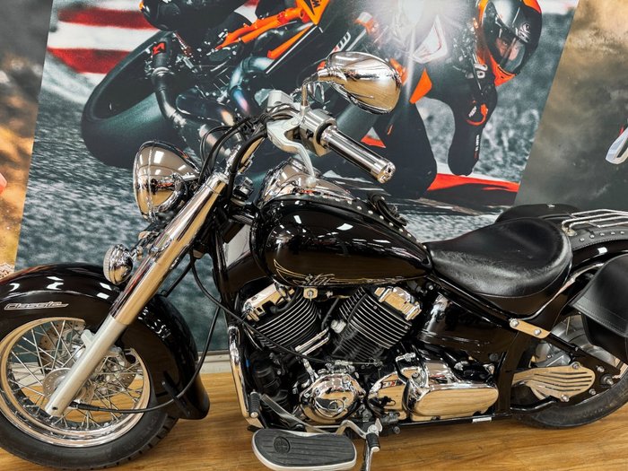 2018 Yamaha XVS650A V-STAR CLASSIC Black