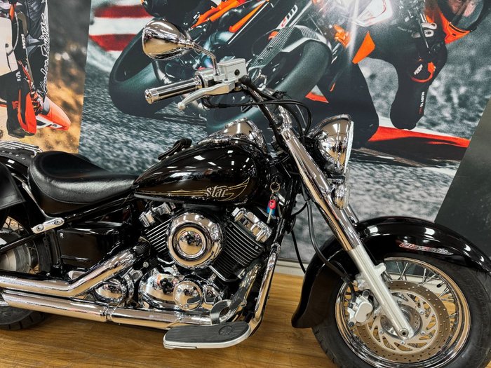 2018 Yamaha XVS650A V-STAR CLASSIC Black